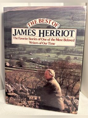Vintage The Best of James Herriot Hardcover Book 80s All Creatures author DVM